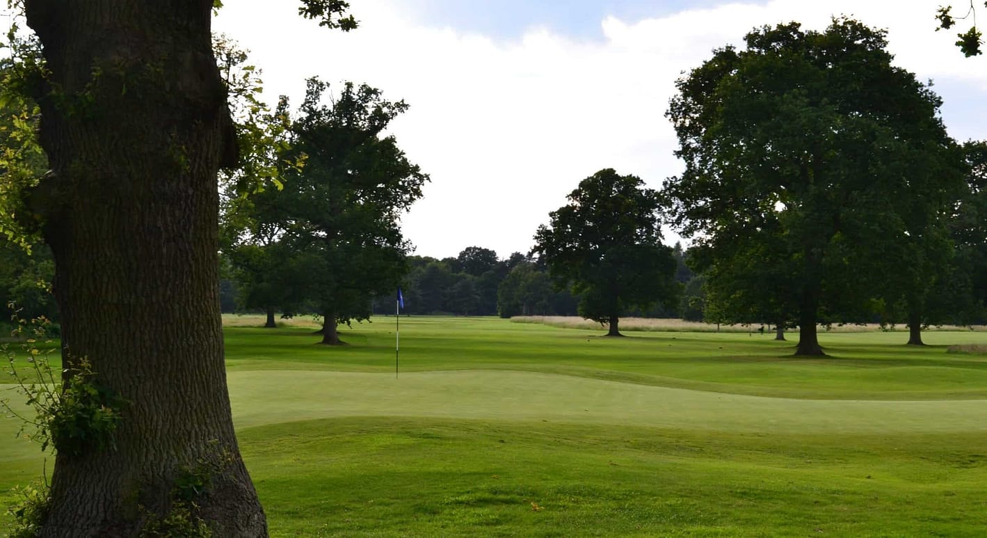 18th hole Woodhall Spa Bracken