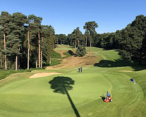 The 7th hole on Woburn's Marquess course