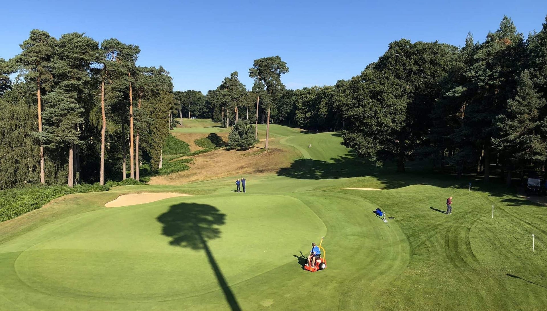 The 7th hole on Woburn's Marquess course