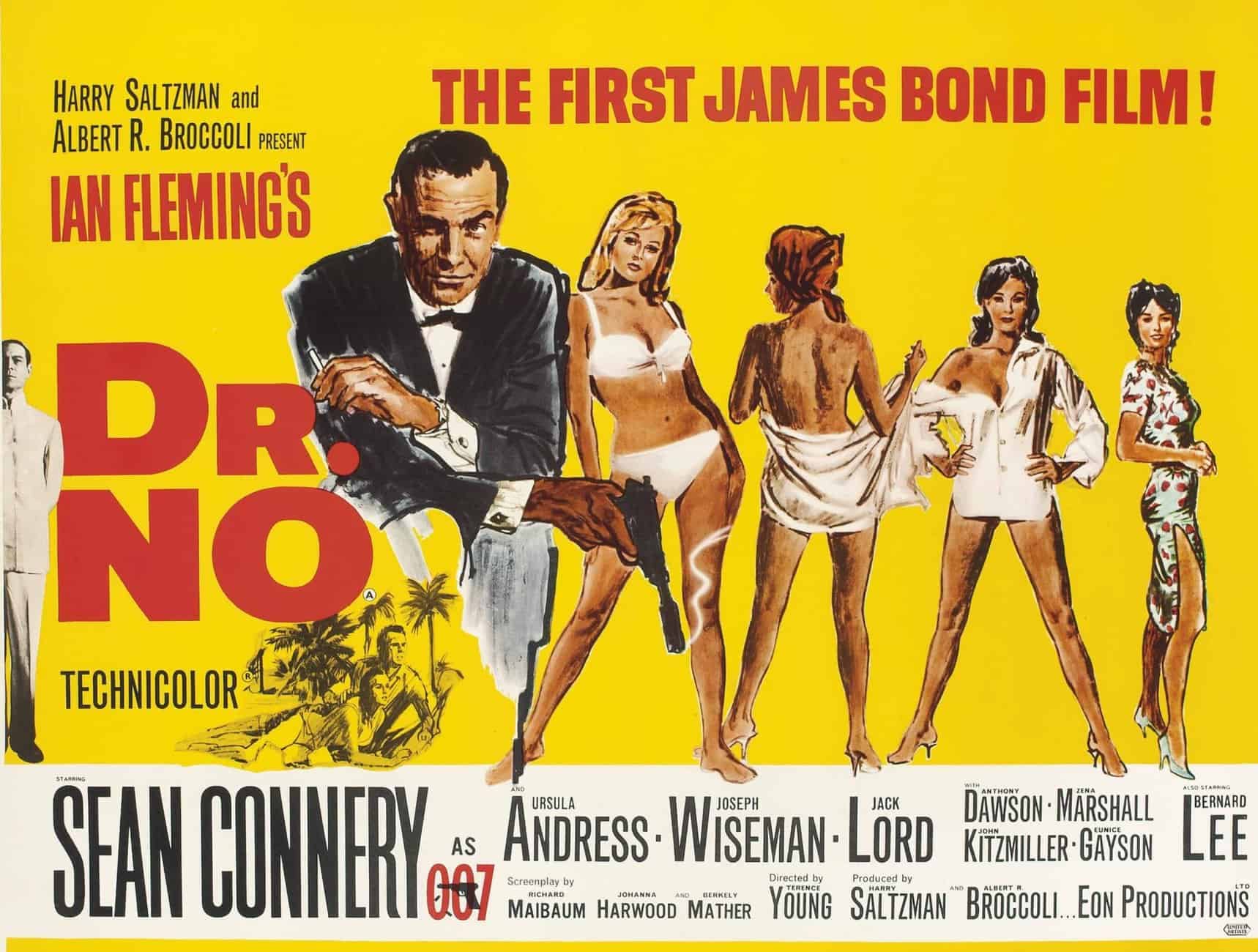 Dr No James Bond poster